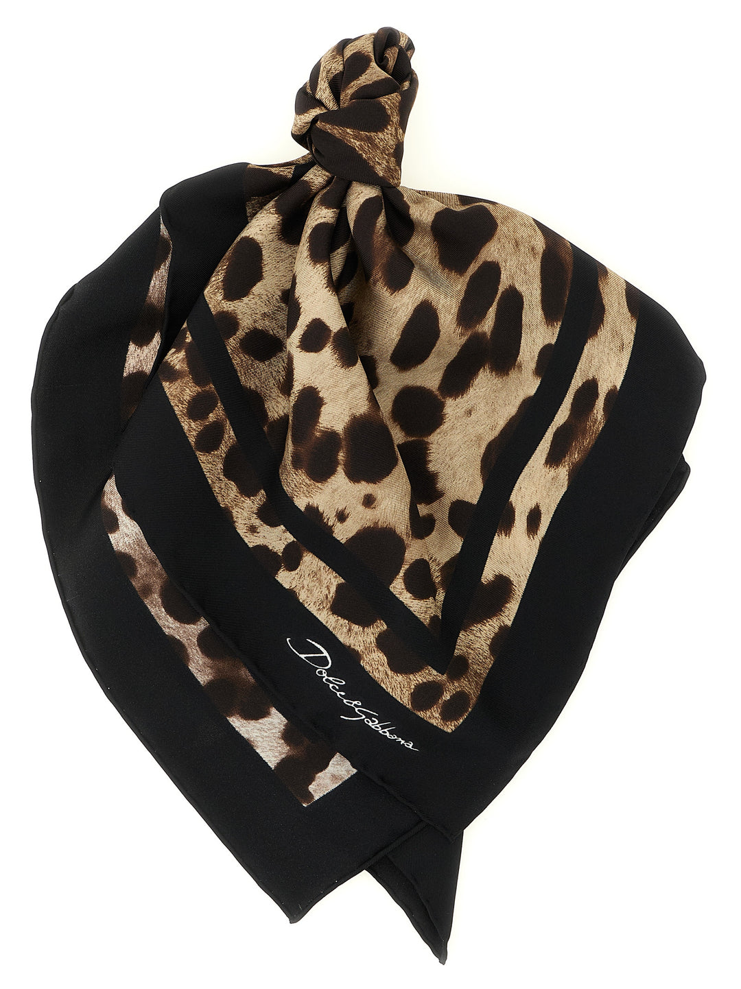 Dolce & Gabbana Leopard-Print Scarf Sciarpe - Marrone | 83cdc5d909b189da73c782b84966f48804d7c77c