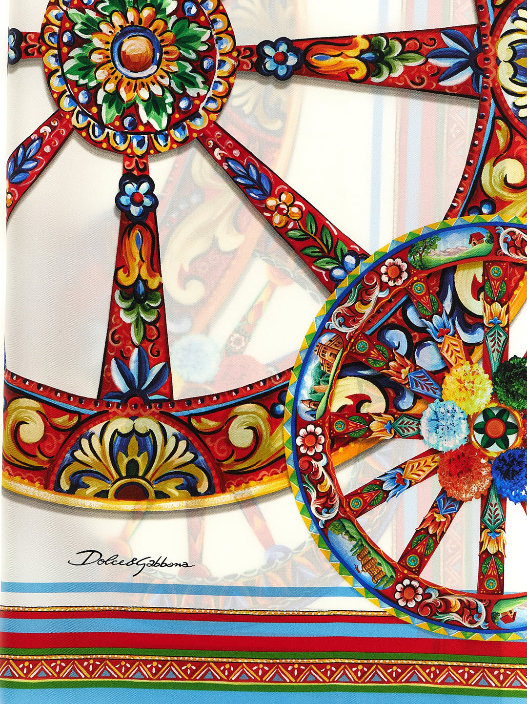 Dolce & Gabbana Carretto Sciarpe - Multicolor | 5858e34ddad8ef97e80169252493d0d495937ae1