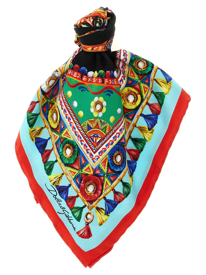 Dolce & Gabbana Carretto Sciarpe - Multicolor | e61df4031aa15a7424d5dcdfa68af92b99062e8a