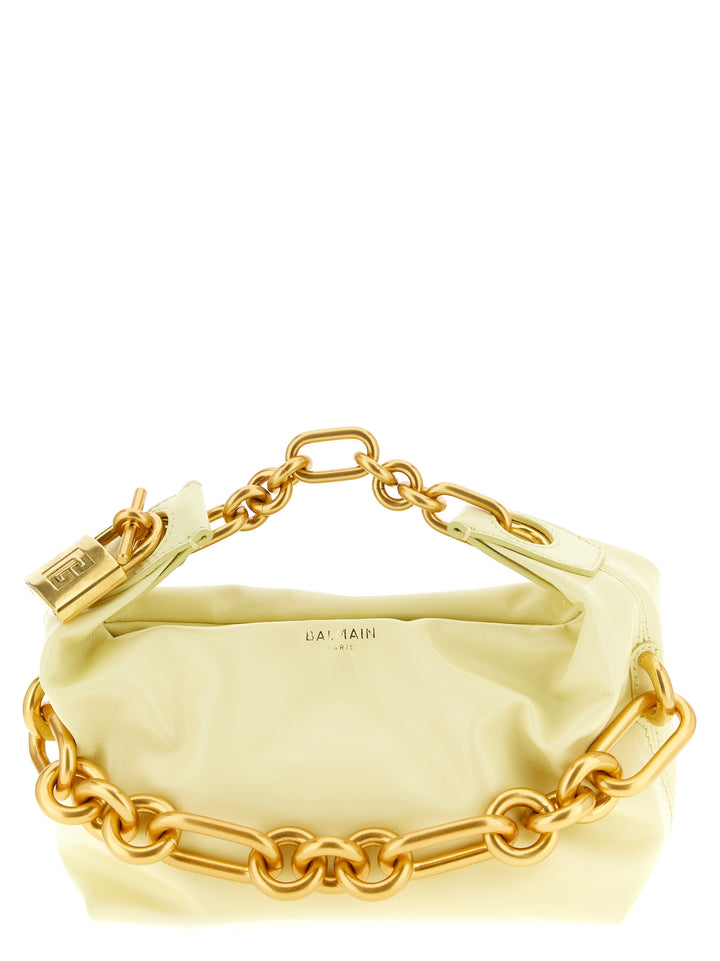 Balmain Sync Mini Borse a Mano - Giallo | f02c2139201127d7347fa2122cfcbbf2923355ee