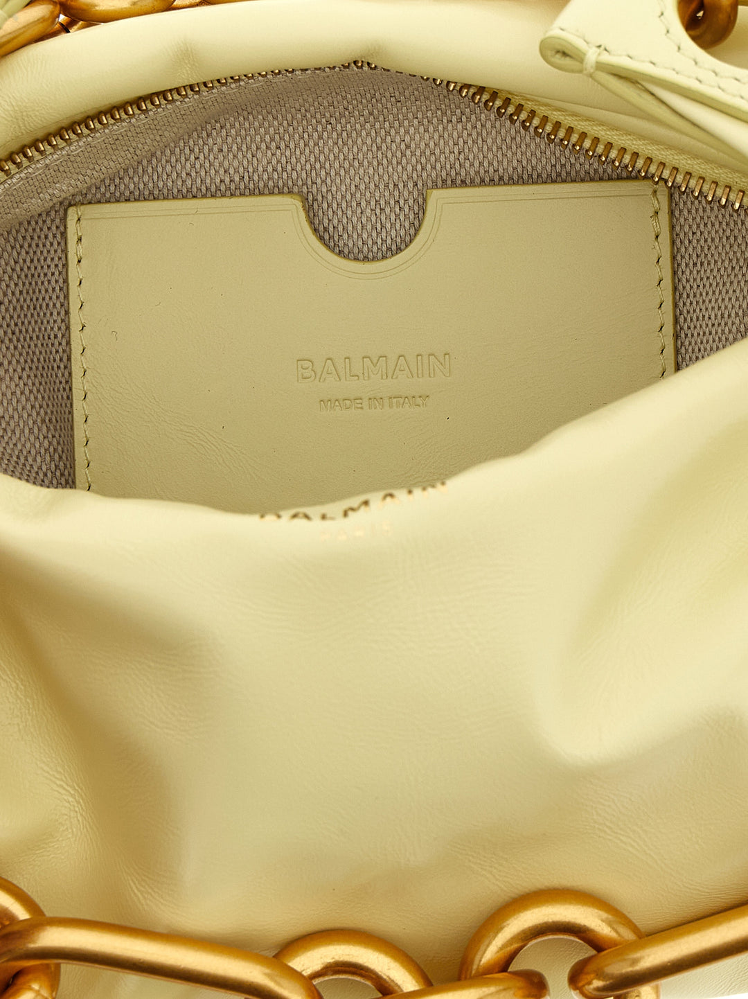Balmain Sync Mini Borse a Mano - Giallo | 4a3e91a70721699c1cd5196257bc02b0c71ab55a