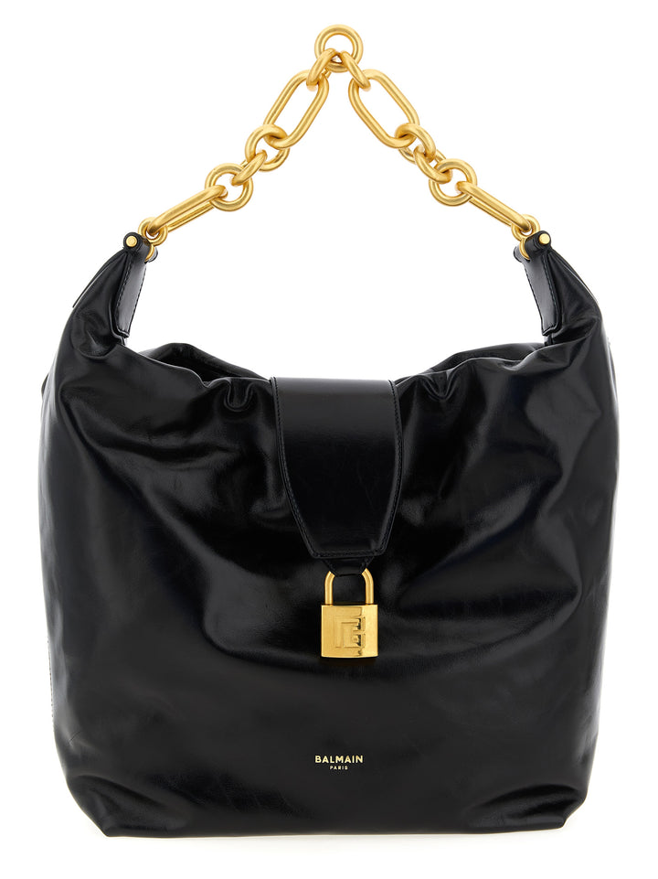 Balmain Sync Hobo Borse a Spalla e Tracolla - Nero | efc101fa5c1c4f92c49c6dd79a1178c32d15e497