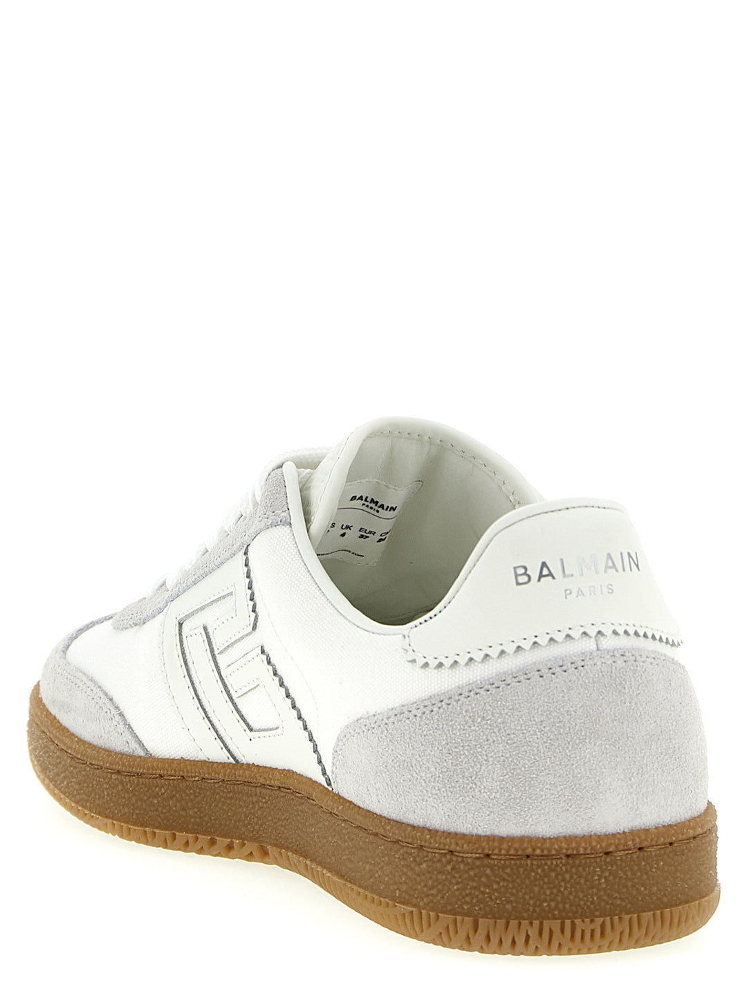 Balmain Balmain Swan Sneakers - Grigio | 3be3f0cb11b4faef726f07321737df98be354edc