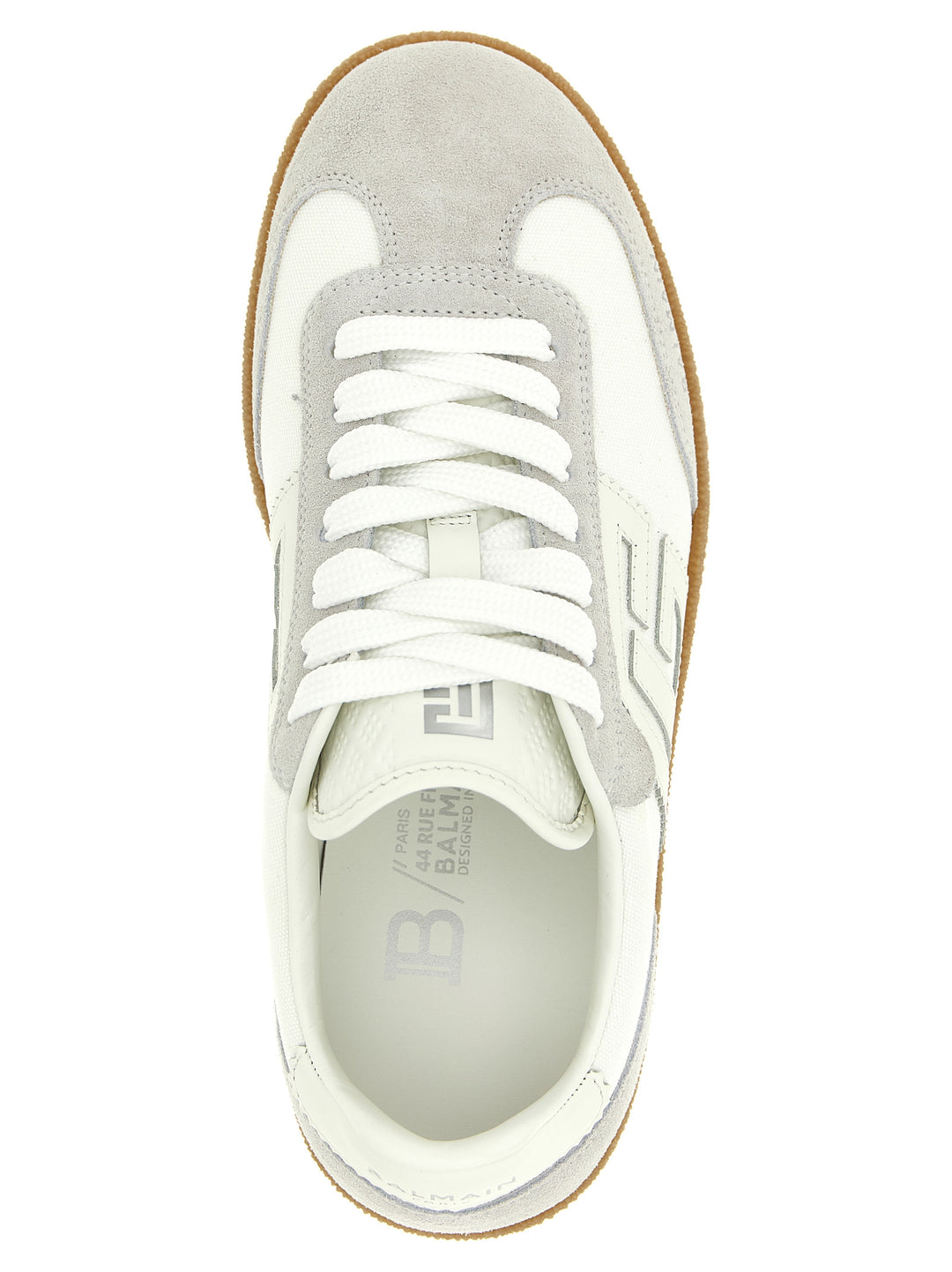 Balmain Balmain Swan Sneakers - Grigio | 0390e2d742b97a2912235306d26dff16148d1891