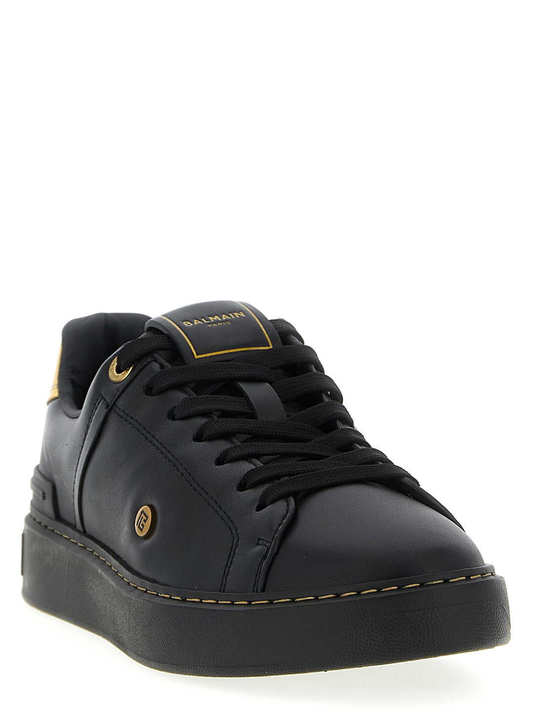 Balmain B-Court Sneakers - Nero | 13b597fc440e7cc7cb7762d98a126ef720c038fc