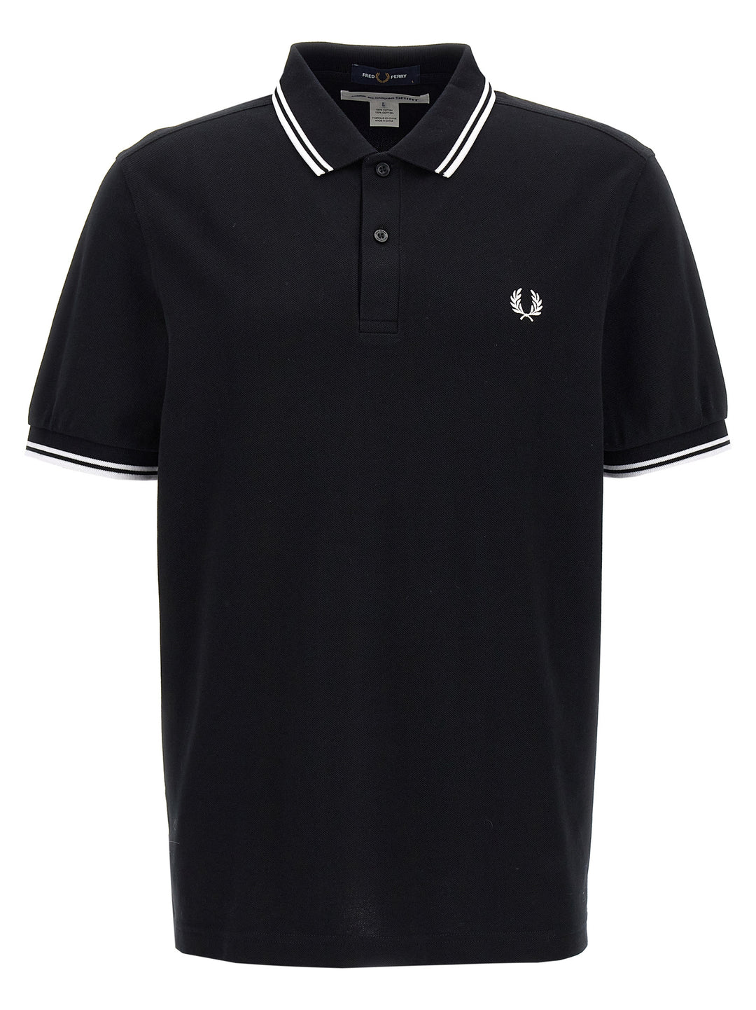 Comme Des GarçOns Shirt Comme Des Garçons Shirt X Fred Perry Polo - Bianco/Nero | a54c4b39d013f909b389681c53f4da2276daf477