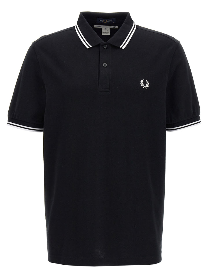 Comme Des GarçOns Shirt Comme Des Garçons Shirt X Fred Perry Polo - Bianco/Nero | a54c4b39d013f909b389681c53f4da2276daf477