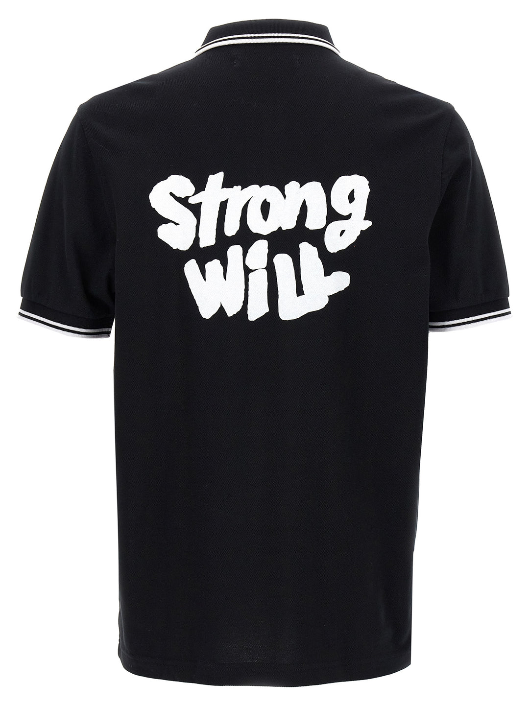 Comme Des GarçOns Shirt Comme Des Garçons Shirt X Fred Perry Polo - Bianco/Nero | 1c3d4a8362a45f21cc36fefddc07bd485772ea9c