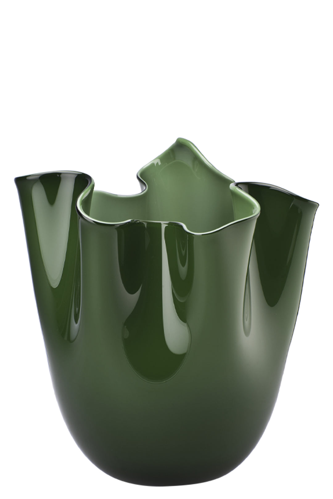 Venini Fazzoletto Vases - Verde | 74ca4364c35abf80d76610e22891297fd714082f