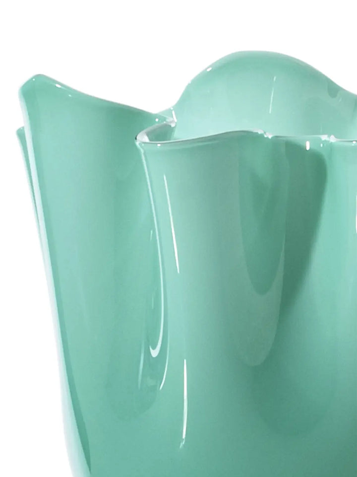 Venini Fazzoletto Vases - Verde | 0794a9ee476f8c22a8f7618acf4638234d5352e7