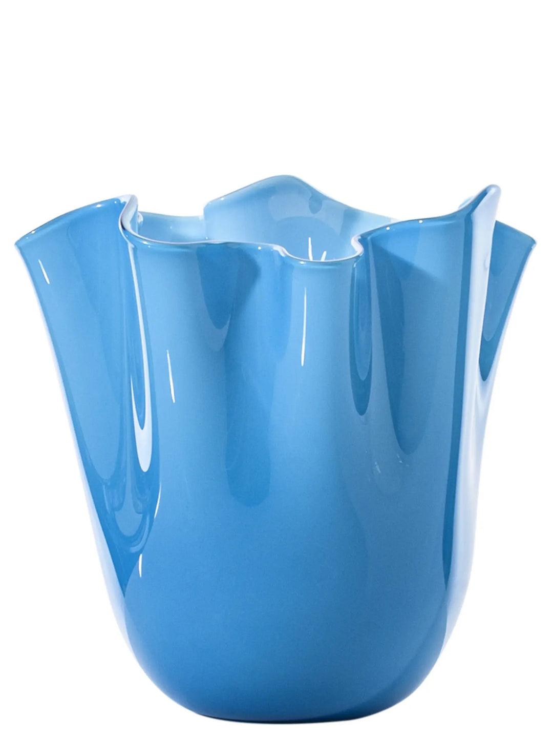 Venini Fazzoletto Vases - Blu | b8feffed5d5b7ae6ba940170cedbf5b0a08d3800