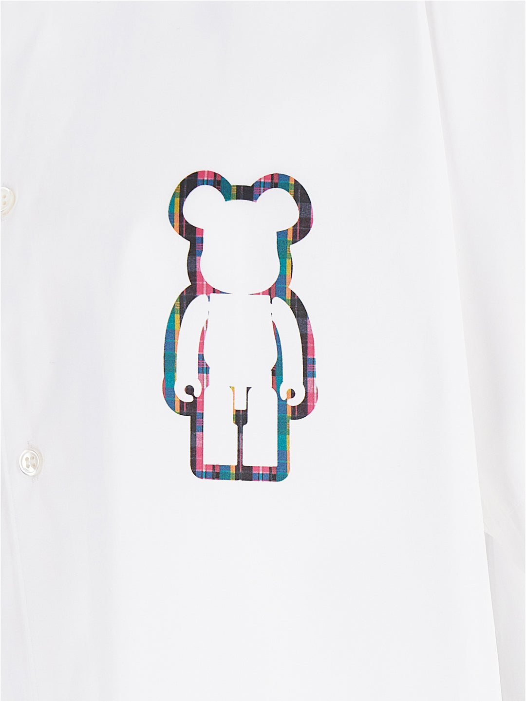 Comme Des GarçOns Shirt Camicia Comme Des Garçons Shirt X Be@Rbrick Camicie - Bianco | 432b8122741a12e1a6429d7539584212d8175c69