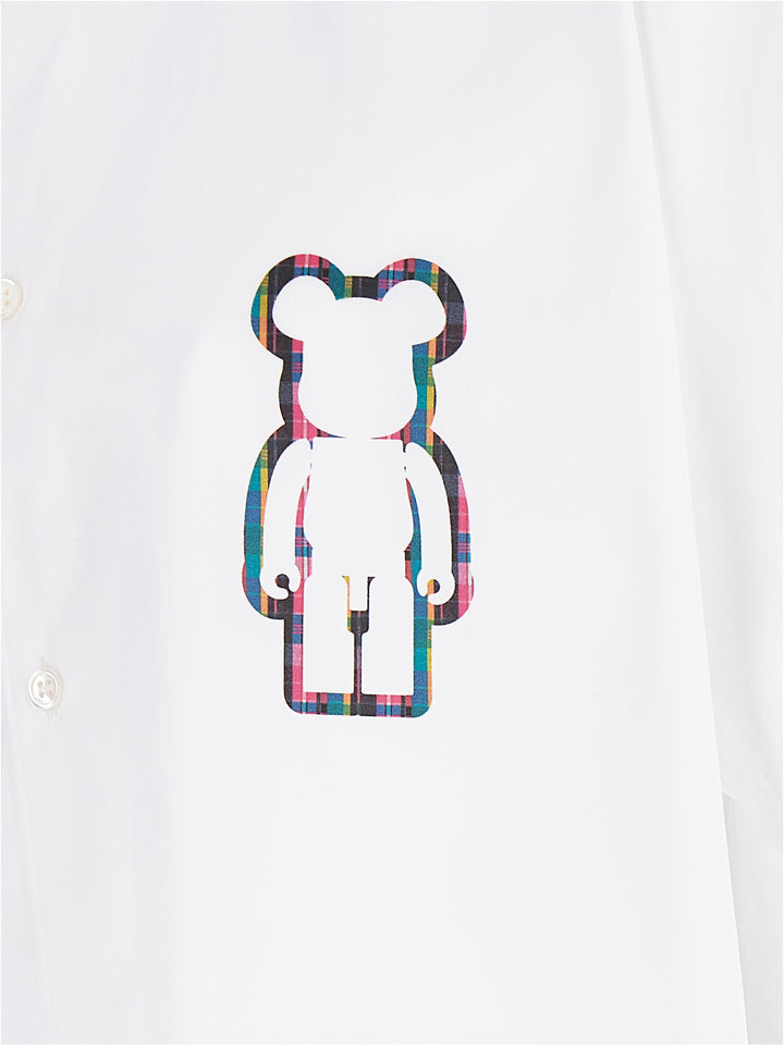 Comme Des GarçOns Shirt Camicia Comme Des Garçons Shirt X Be@Rbrick Camicie - Bianco | 432b8122741a12e1a6429d7539584212d8175c69