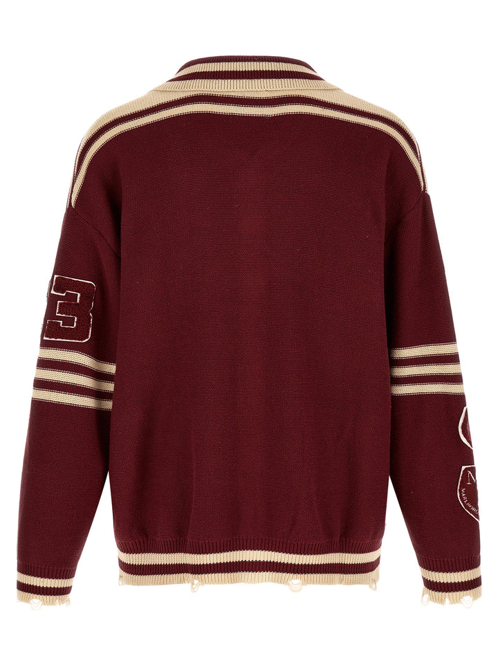 Found Fin Varsity Puffer Jackets - Bordeaux | 2ee96ae3c58abf2a1dffbbf8bae80341a2e42e5e