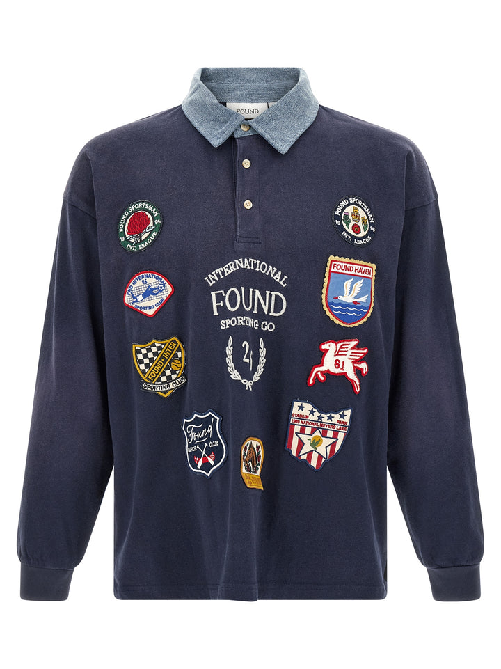 Found Crestfield Polo - Blu | 69d2ca56cd968ce1cc8bb0c6a93d8c0d8cda5250