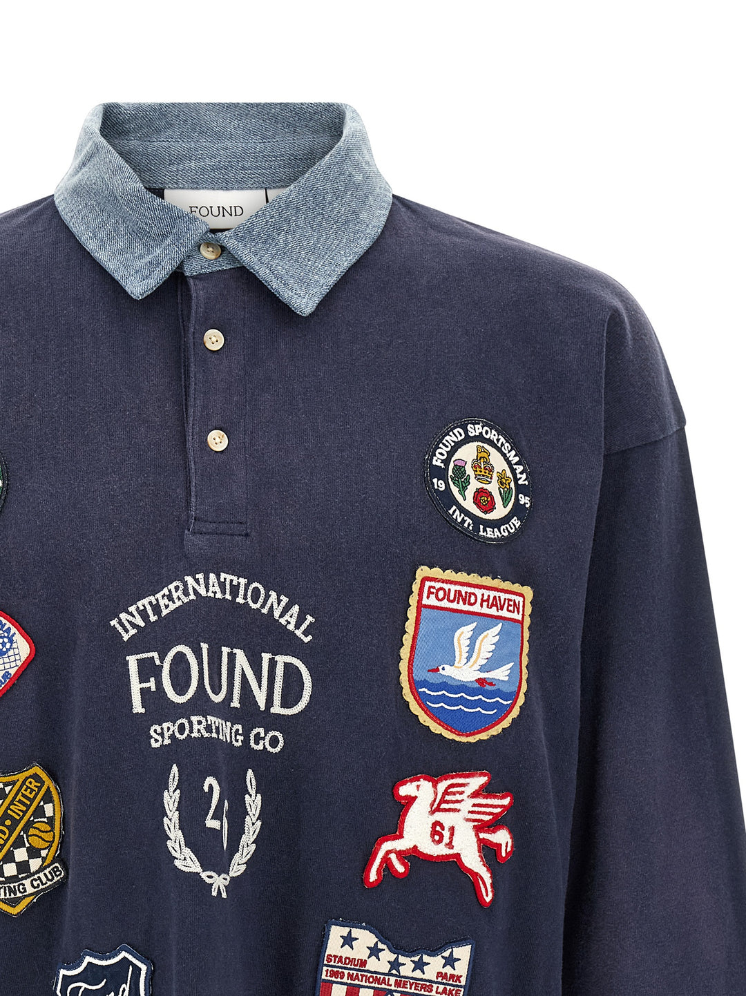 Found Crestfield Polo - Blu | 03e372a098b58d76aebd7dd73a8d2ee9bf4941a2