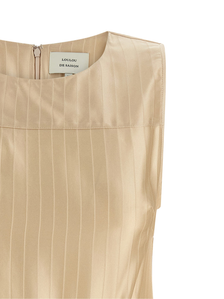 Loulou De Saison Fonda Top - Beige | 961bfcd03ef4c281b98f3aaf7867c64558fd3051
