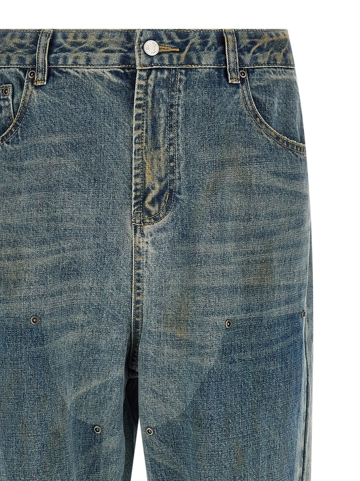 Found Double Knee Carpenter Jeans - Blu | c1750fea0e9aee9ba60142df2915120fc1d72d44