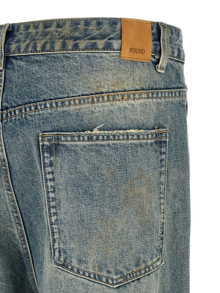 Found Double Knee Carpenter Jeans - Blu | 358f1519c67f8743449eddbc2a8b3e57fe396c78
