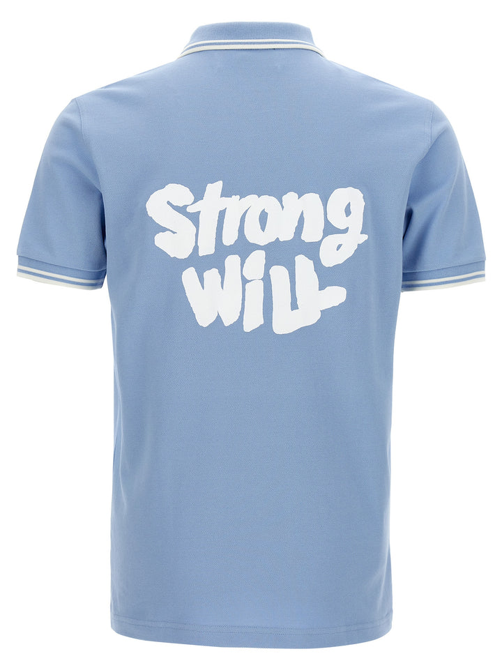 Comme Des GarçOns Shirt Comme Des Garçons Shirt X Fred Perry Polo - Celeste | 529c12348cada60bd3e34fec5f33f5aaa306d5b0