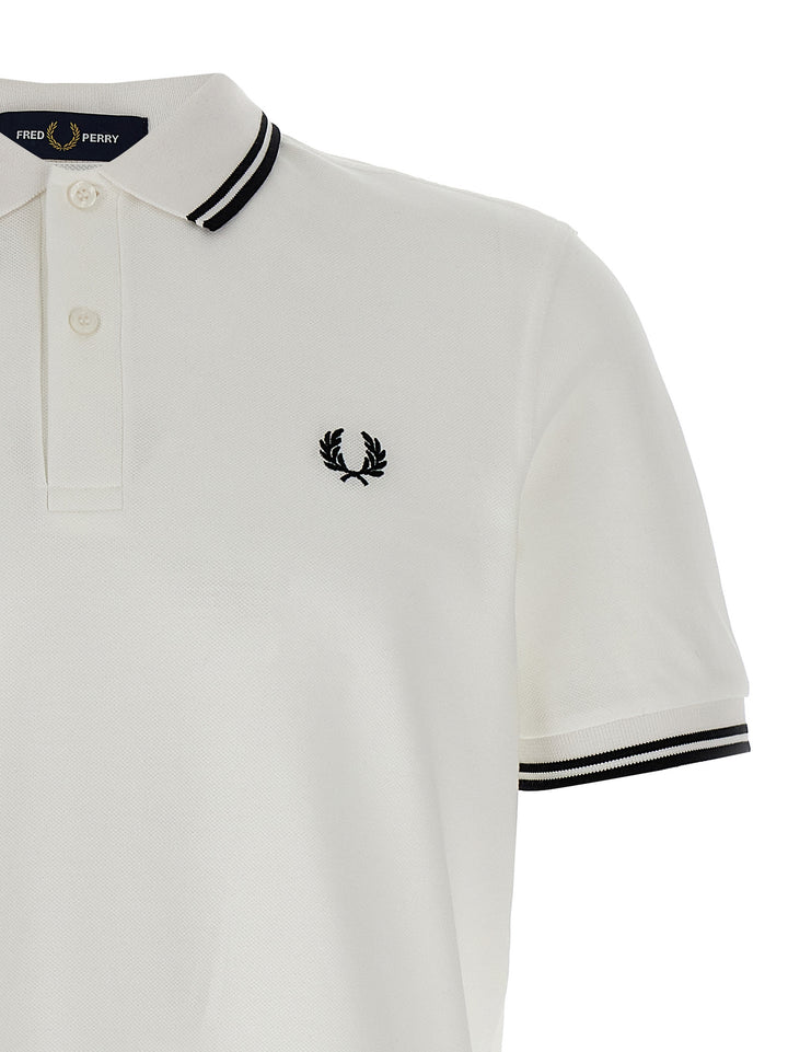 Comme Des GarçOns Shirt Comme Des Garçons Shirt X Fred Perry Polo - Bianco | e356872a0b43be159d133cae1963c602fdbc249f
