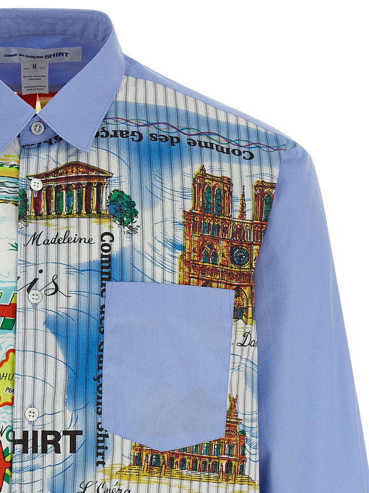 Comme Des GarçOns Shirt Printed Shirt Camicie - Multicolor | 742f07cf7964279afcb3ee1fabafe1242448176e