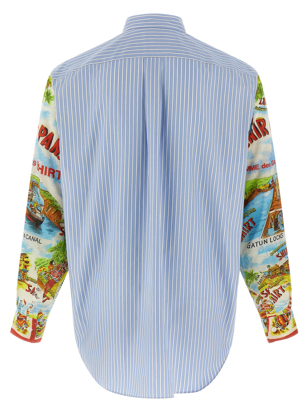 Comme Des GarçOns Shirt Patterned Sleeve Shirt Camicie - Multicolor | 88fe353ee126c952d5a973e04a43c8e501c0bfc2