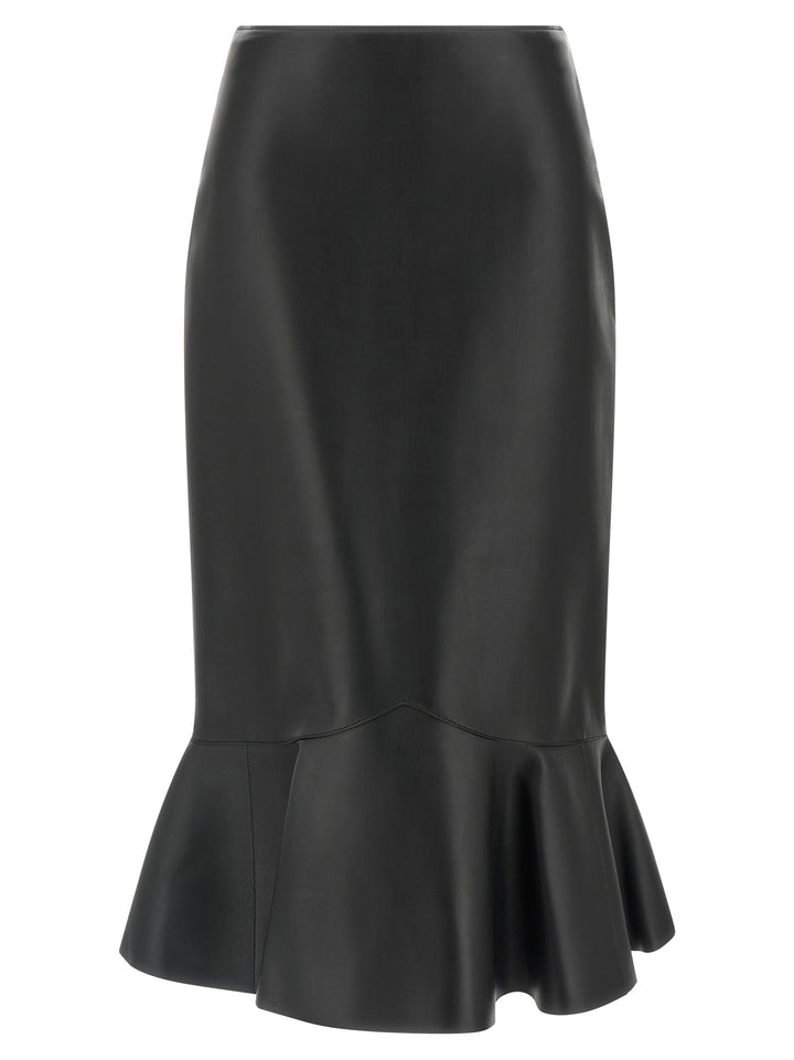 Fendi Nappa Skirt Gonne - Nero | f21791720e6617a694c58f329a0f73745d9a41f8