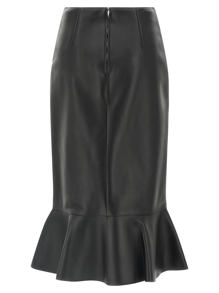 Fendi Nappa Skirt Gonne - Nero | 1b5411ecb8d737bef6adc828c2a7a1a912cd1b2e