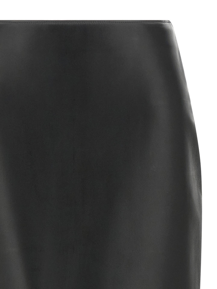 Fendi Nappa Skirt Gonne - Nero | 798f3a373078ec0f5154aa03dce7d584e38d4156