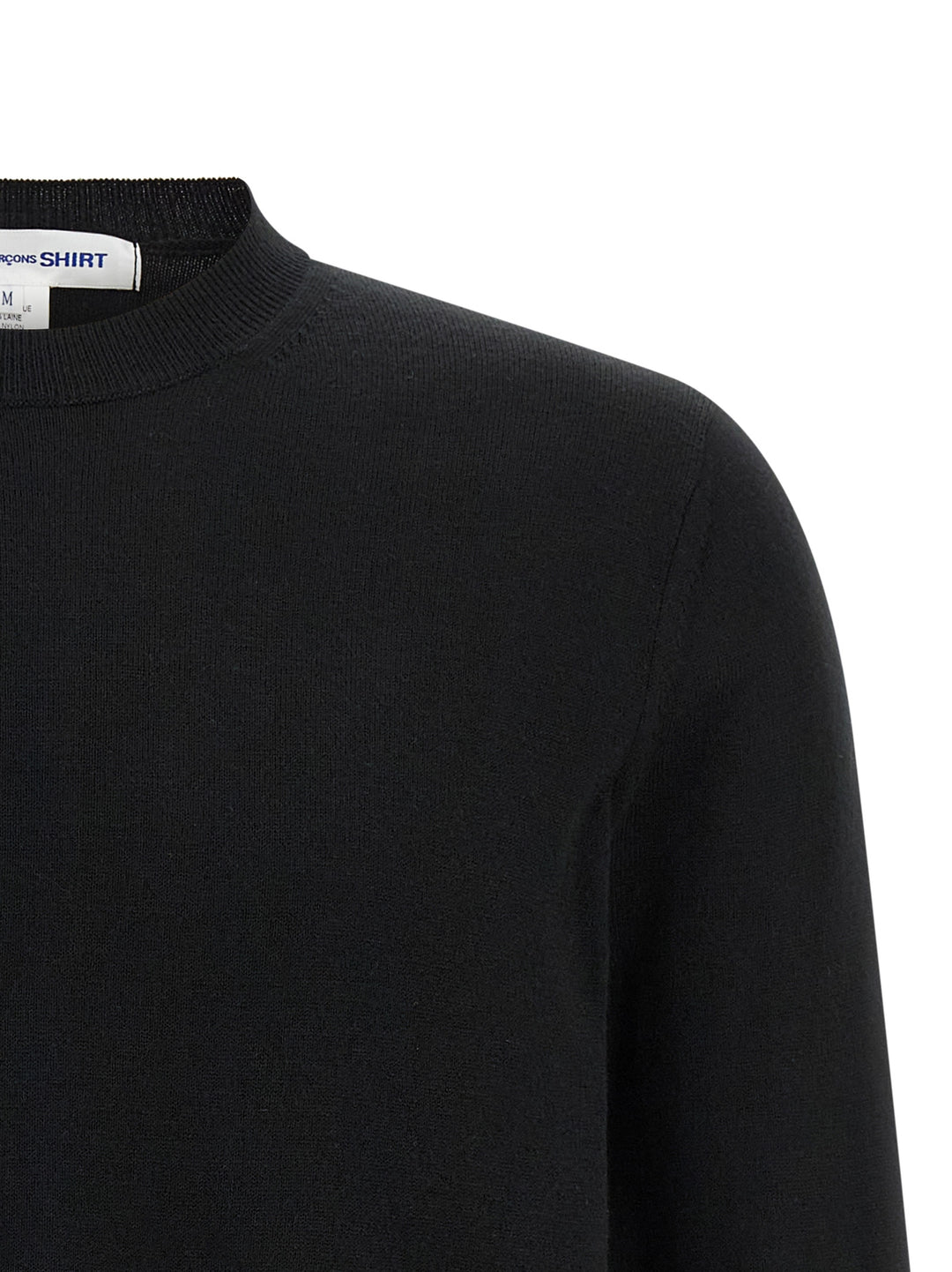Comme Des GarçOns Shirt Intarsia Sweater Maglioni - Nero | 5e2d497627cc986f866347d86b3865e80f472f38
