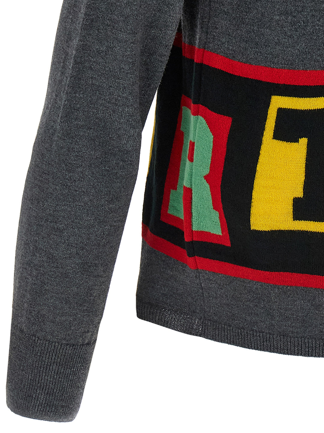 Comme Des GarçOns Shirt Intarsia Sweater Maglioni - Grigio | a466b712f42dd4f37dc30acfcc9b976b4917a802