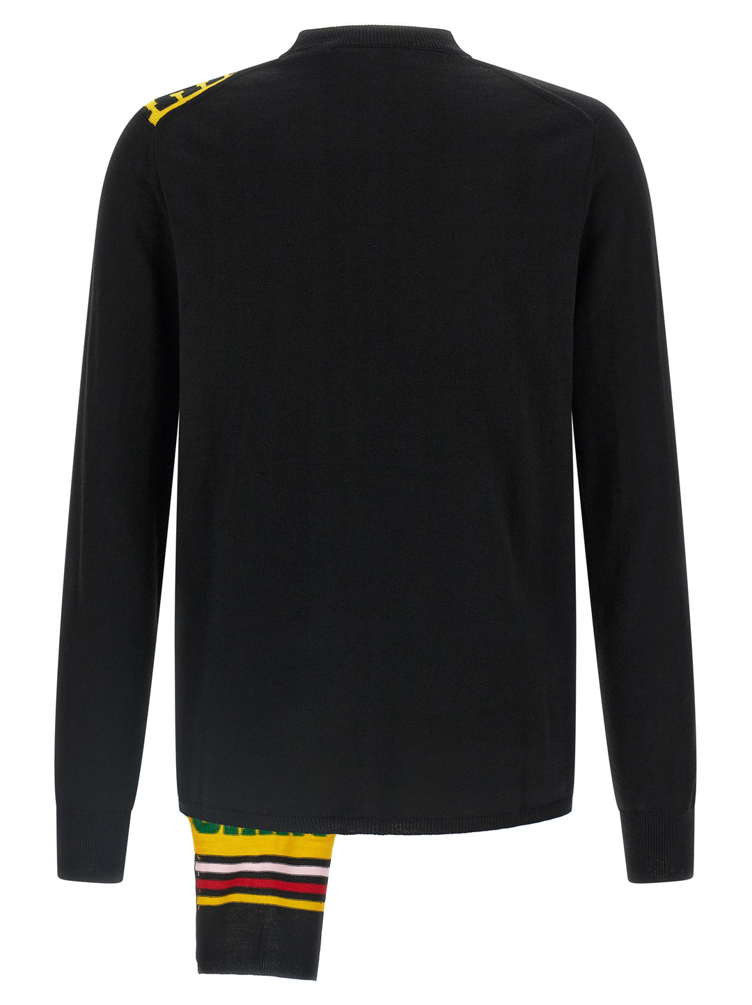 Comme Des GarçOns Shirt Intarsia Sweater Maglioni - Nero | 41f2e9813362f0c312dac340c1328ccbb422b45f