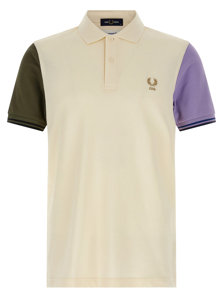 Comme Des GarçOns Shirt Comme Des Garçons Shirt X Fred Perry Polo - Bianco | 1e653b2e53630f9f7a871a8b978d734b9f9bd6ee