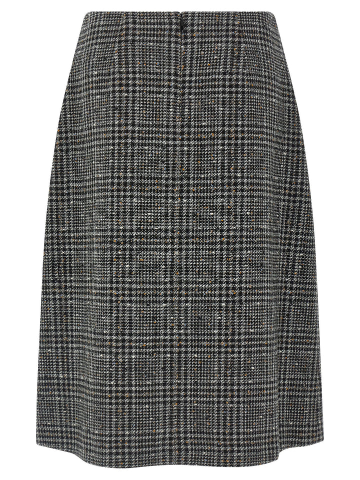 Fendi Tweed Skirt Gonne - Grigio | adf5b36c1b0e0e5b756830e429eba19f9ce83f0a