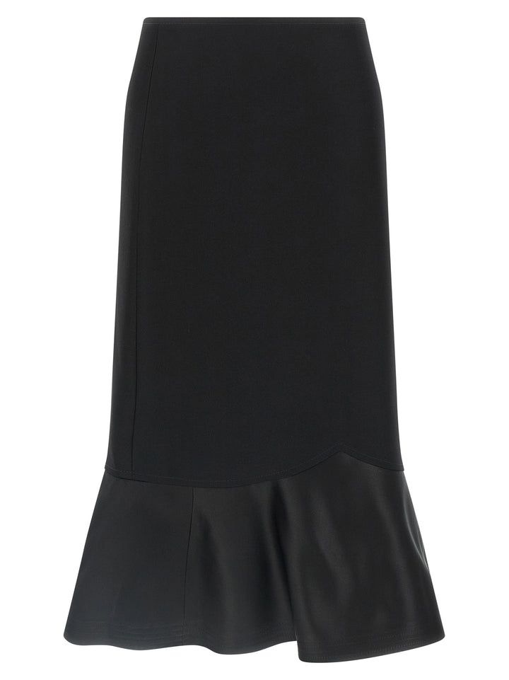 Fendi Grain De Poudre Skirt Gonne - Nero | 5051438d1a19e325570c0bc5b99b4b99fd26a0ed