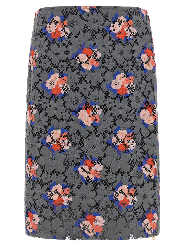 Fendi Fendi Bouquet Gonne - Grigio | c37b6df54991a343116f5a2d19eb9f059a120c3e
