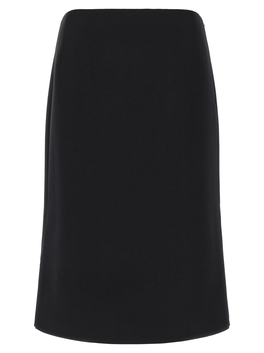 Fendi Skirt With Slits Gonne - Nero | fff71636bfd37ed0cc1764ad0ce5fee40e6baefd
