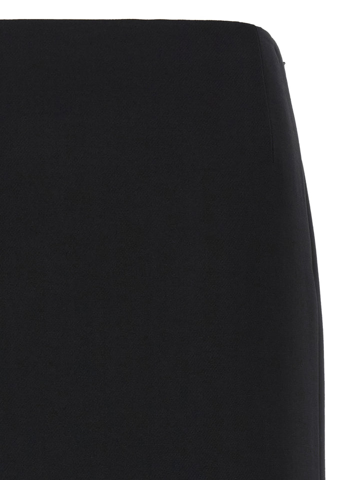 Fendi Skirt With Slits Gonne - Nero | 9f0d8914847c7c92bba23f62667a83b0376d5a7b