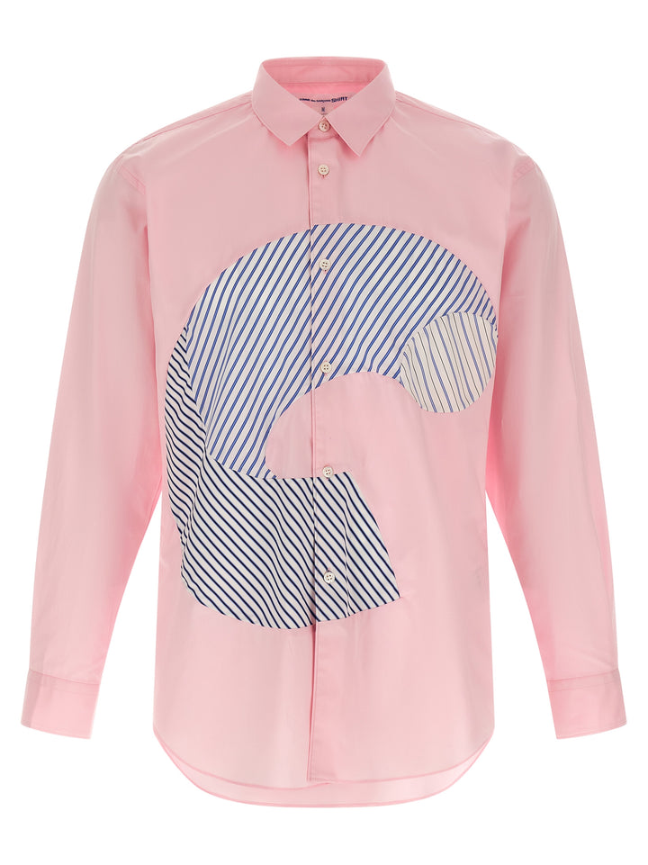 Comme Des GarçOns Shirt Insert Shirt Camicie - Rosa | 03497fca8fa46c3cdcb96b291575469049c0f3b2