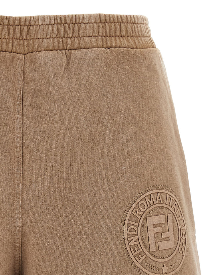 Fendi Fendi Roma Bermuda e Short - Marrone | 9a596e9e6acc84cf7abd63ffa38bbd6229fd8562
