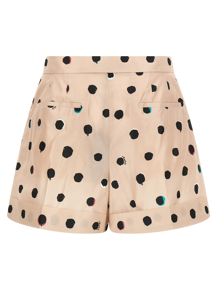Fendi Falena Dots Bermuda e Short - Rosa | 555f7fe4a5c4dbede495fd169a7ac3fd0985455f