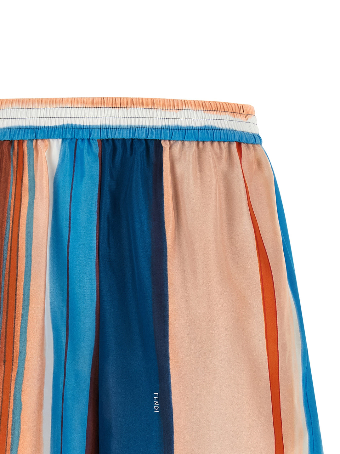 Fendi Venetian Stripes Bermuda e Short - Multicolor | 07fd4944ca61d86d09a67cb367ca79a9b03f45cb