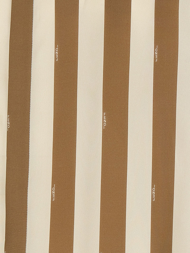 Fendi Pequin Shirt Camicie - Marrone | 2fcad781ede8aa4c9881e63a2639ca1b90b64f31