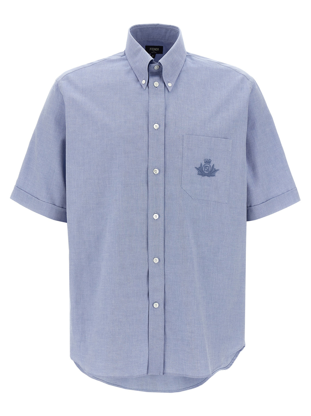 Fendi Fendi Crest Camicie - Celeste | 14475ec0bd11d41ded608c17645551ca28c5955e