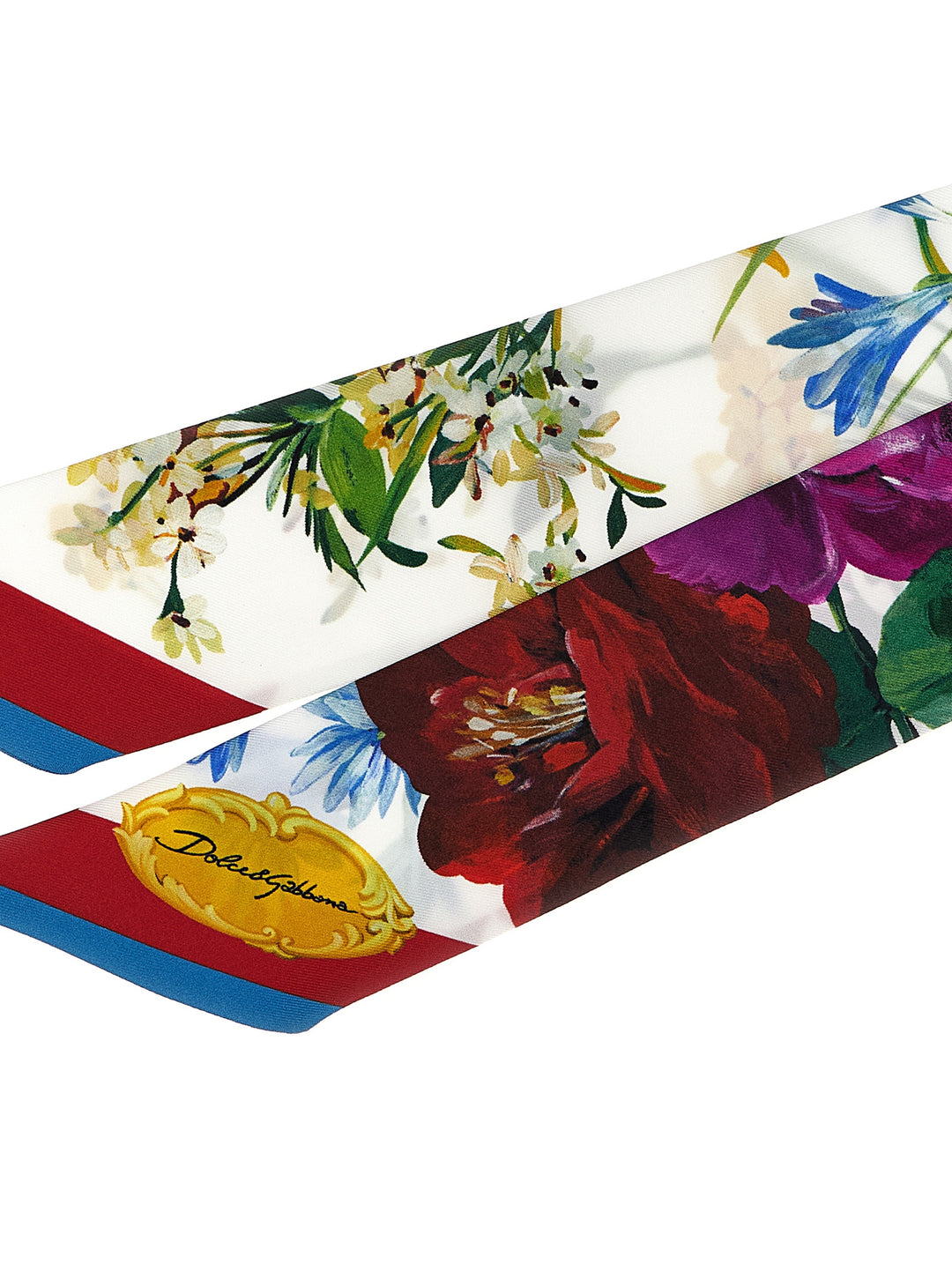 Dolce & Gabbana Bandeau Floral Print Sciarpe - Multicolor | 97266f5f4acc869a8d2ab1095eebe0126b8a9ee9