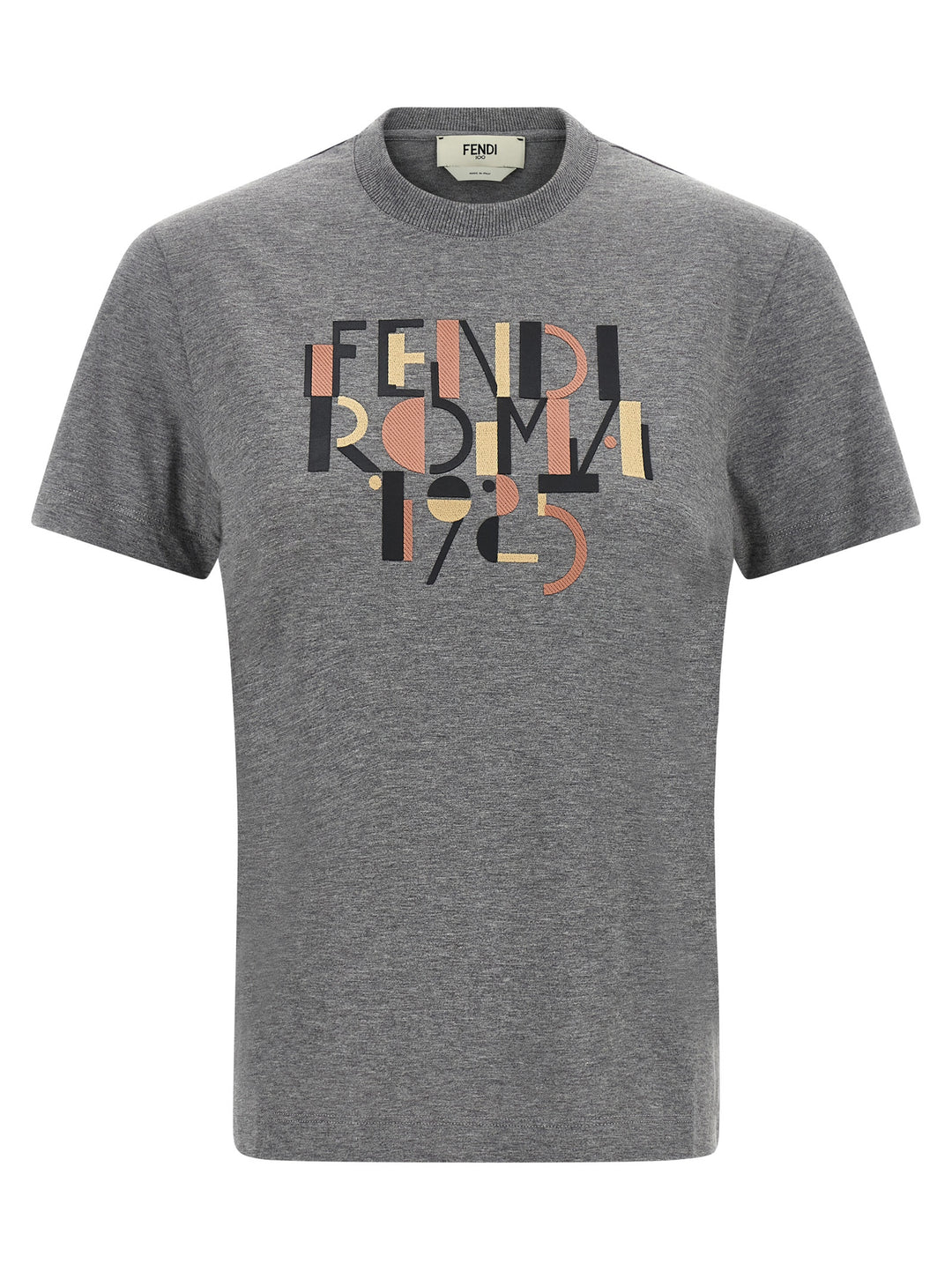 Fendi Fendi Roma 1925 T shirt - Grigio | c7059ee900c84df2047de006de7d7dfebdae8122