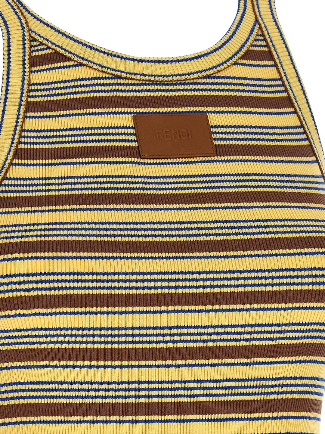 Fendi Striped Top Top - Multicolor | 2fbcab769386ac9c0b88281aefad42f003f18bf2