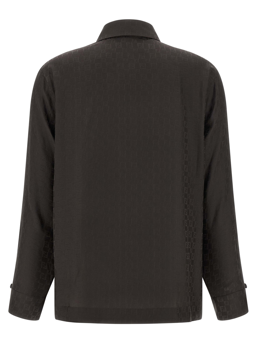 Fendi Chess Ff Camicie - Marrone | 401a54011566f6f31ff024ce3451664e0b00138b