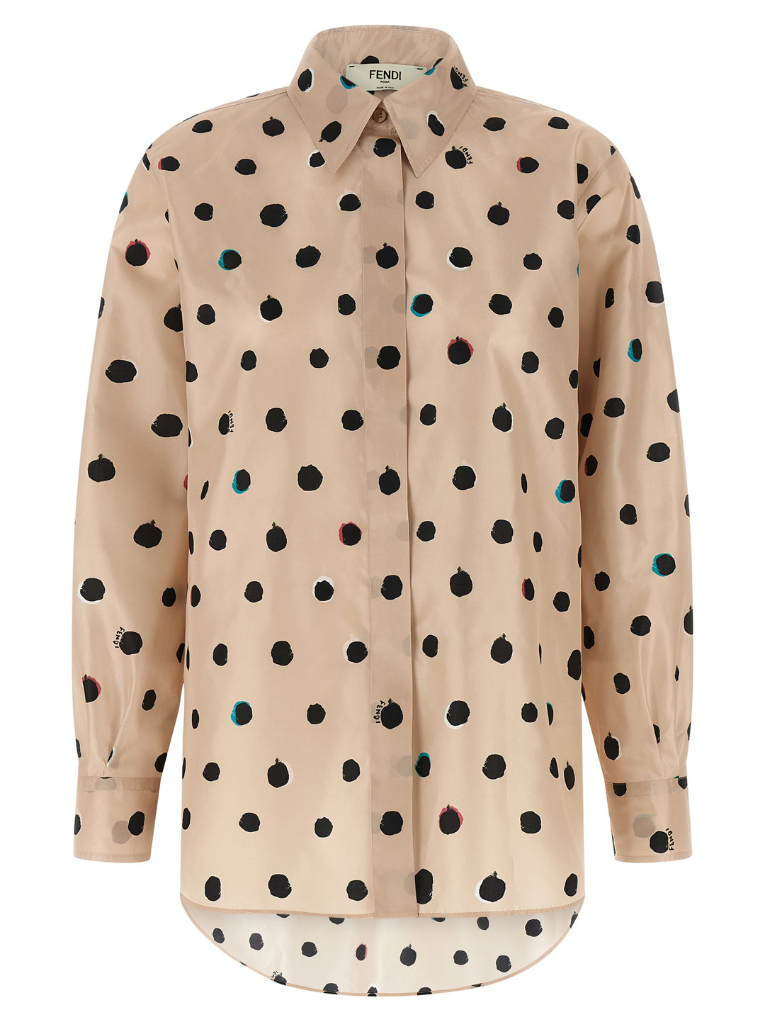 Fendi Falena Dots Camicie - Rosa | 6a2ba5f3f3769dd2a37e76976fcffe8141cf79b9